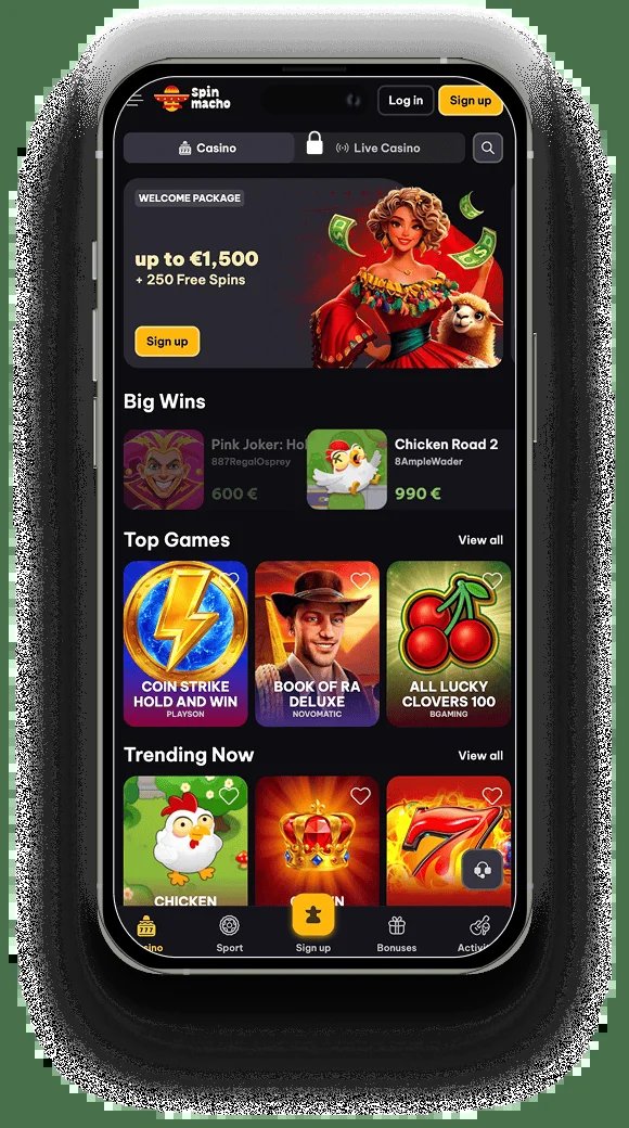 Best spinmacho free spins in Global